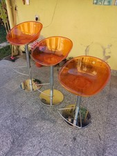 Lotto Di 3 Sgabello girevole   Space Age Design Modernariato SOLO RITIRO in Zona