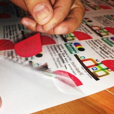 Carta Adesiva PVC A4 A3 Fogli