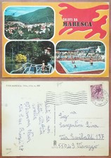 51026 SALUTI DA MARESCA m. 800 STAZIONE CLIMATICA 1972 LAGHETTO PISCINA PANORAMA