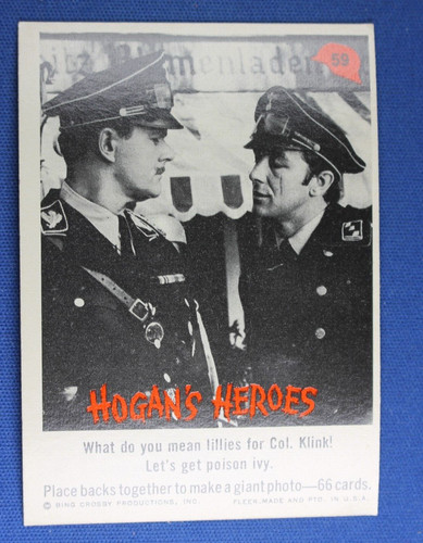 1965 fleer hogans heroes - fleer,