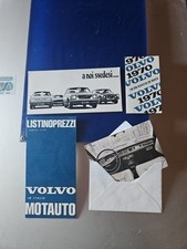 Interessante Lotto Del 1970 VOLVO  Listino Italia Foto Cartolina Servizio 