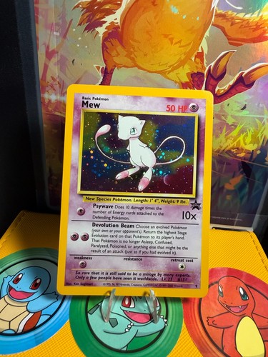 Mew black star promo holo - #9,