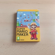 SUPER MARIO MAKER + ARTBOOK E SCATOLA ORIGINALE TUTTO COMPLETO - NINTENDO WII U