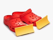 Snowplow Croc Shoe Charm