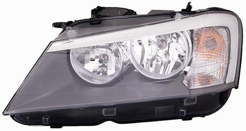 Faro fanale proiettore 2h7 - sx,