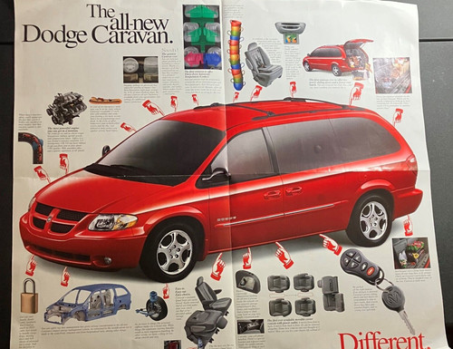 Poster brochure vendita auto