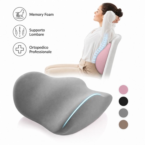 Cuscino lombare memory foam - lombare,