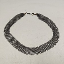 SHARRA PAGANO Milano ( made in Italy ) cintura In Maglia Metallica Vintage, #4