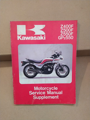 Manuale kawasaki z400f z500f - z400f,