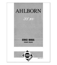 GEM AHLBORN SL-200 Service manual repair Schematic diagram Schaltplan Schema PDF