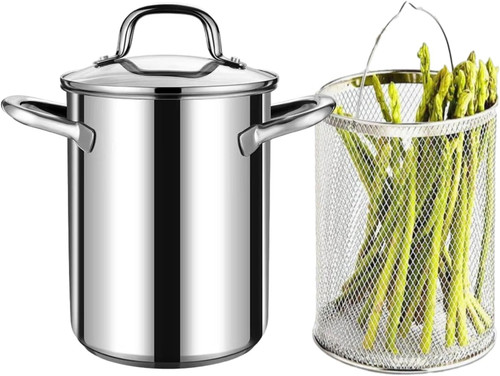 Pentola per asparagi - per,