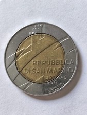 500 Lire 1990 Repubblica Di San Marino
