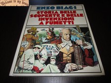 ENZO BIAGI STORIA DELLE INVENZIONI A FUMETTI COME NUOVO