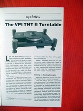 VPI TNT II turntable review
