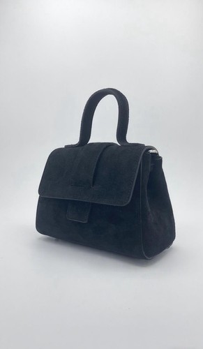 Borsa mano camoscio - borsa, donna