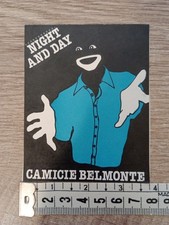 adesivo vintage night and day camicie belmonte