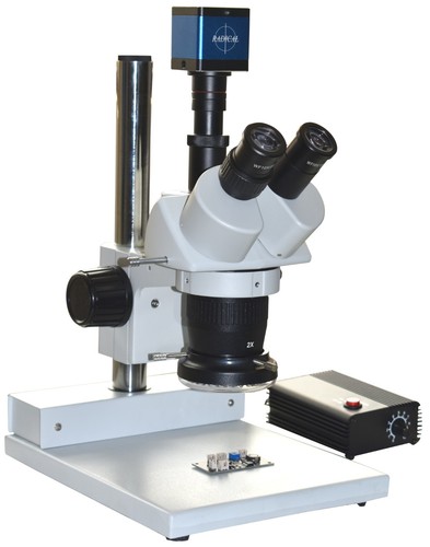 Trinocular stereo microscope - trinocular,