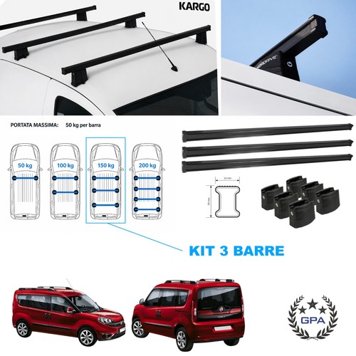 Kit barre portatutto - kit,
