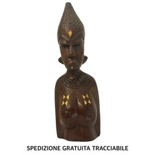 Scultura Statua Etnica In