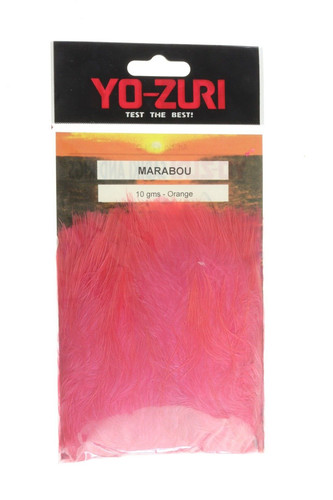 Zuri piume marabou orange - yo-zuri,