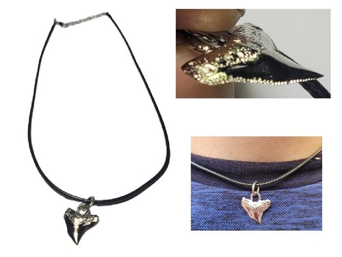 Collana regolabile con dente - collana,