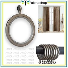 20 Anelli per tende bastone