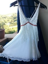 SAVE THE QUEEN COMPLETO INTIMO DONNA CANOTTA CULOTTE TG.S BIANCO JERSEY VISCOSA