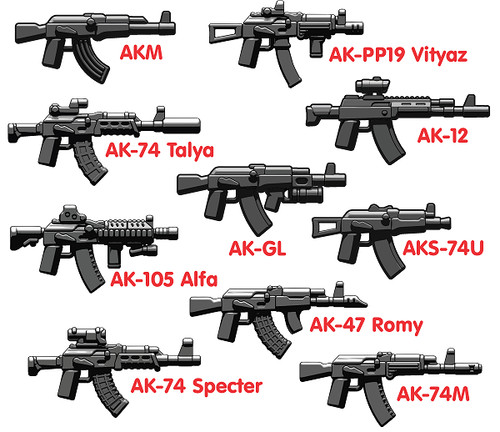 Brickarms aktion pack for - brickarms,