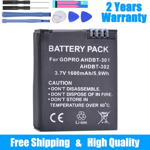 Per gopro hero batteria - hd,