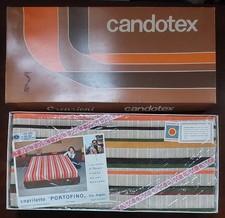 Copriletto Candotex Portofino Vintage anni 70  cm 270x190 MAI APERTO