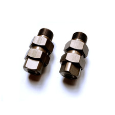 2 pezzi adattatore metallo 24 mm per 1/5 HPI FG RV BM5 Monster Hummer 4WD camion parti