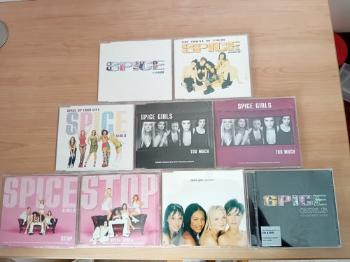 Spice girls singles 1 - -, singles,