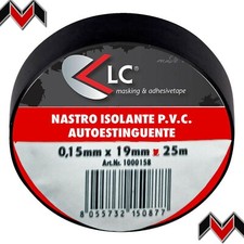Nastro isolante nero 19mm - isolante, x