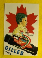 CARTOLINA 10 ANNI MORTE GILLES