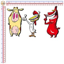 mucca e pollo grande transfer