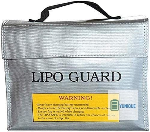 Borsa ignifuga per batterie