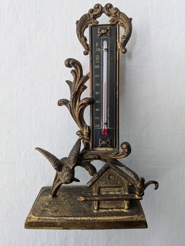 Antico termometro scrivania - termometro,