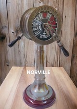 Antico telegrafo nave ottone