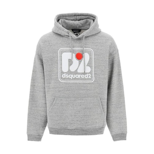 Dsquared felpa grigio - felpa,
