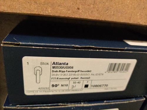 Maniglia per finestra marca - per,