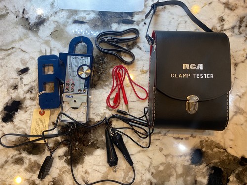 Vinatage rca clamp tester - clamp,