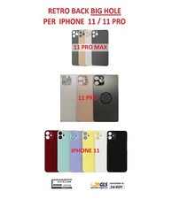 VETRO POSTERIORE PER IPHONE 11