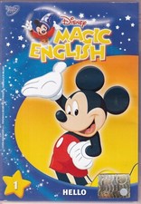 DISNEY MAGIC ENGLISH VOL. 1 HELLO DVD Ottimo M10059