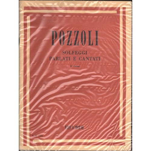 Pozzoli solfeggi parlati - pozzoli,