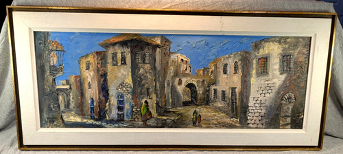 Dipinto impasto impressionista - impasto,