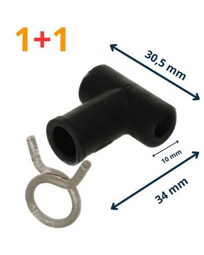 Raccordo t linea ritorno - pz.,
