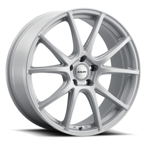 One inch silver alloy wheel - inch,