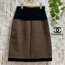 Gonna CHANEL tuta bordo