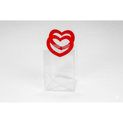 12x borsetta pvc portaconfetti - borsetta,