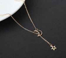 Collana pendente unica luna e